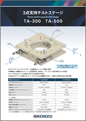 三点支撑倾斜平台
